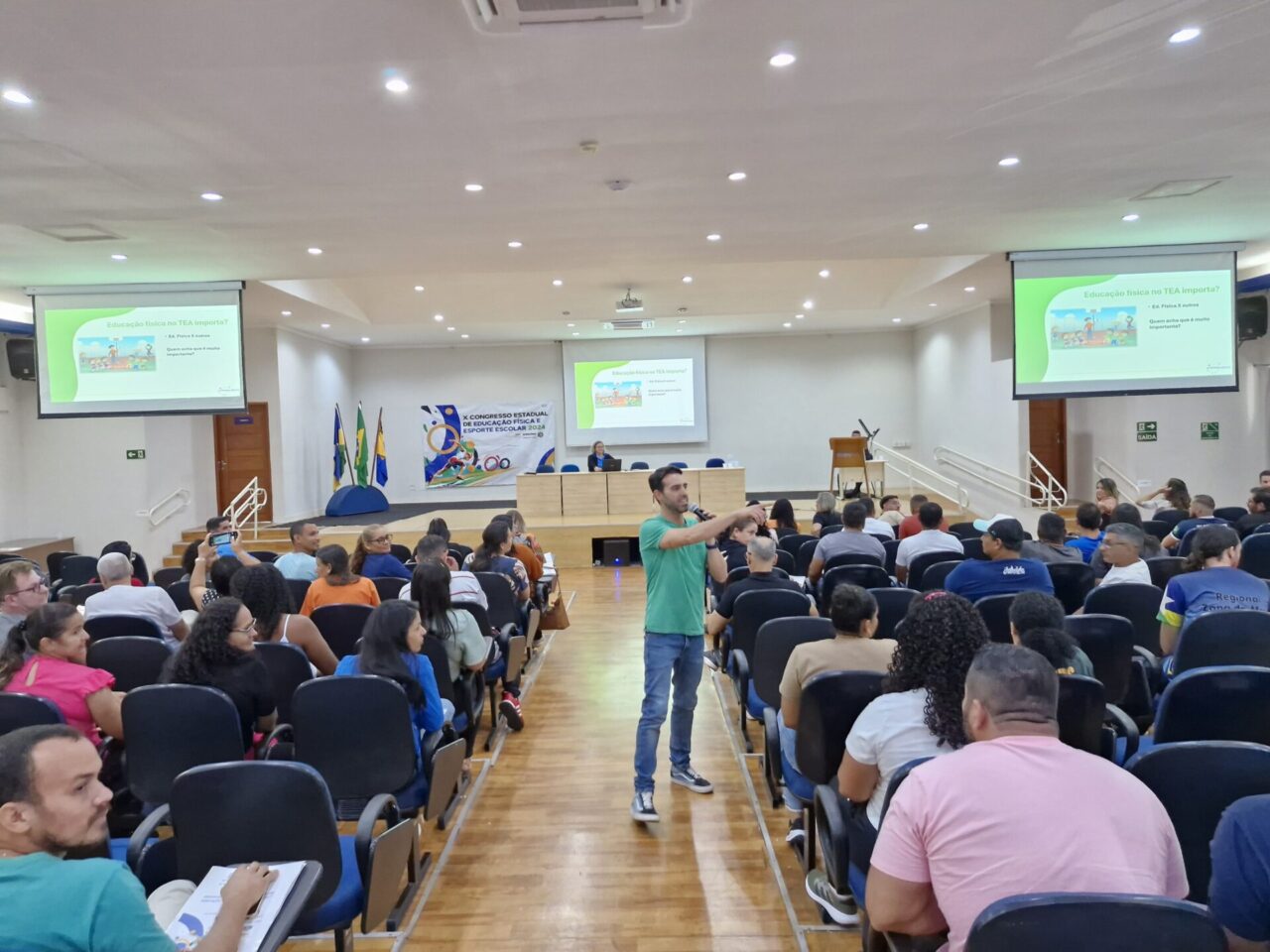 Congresso Estadual de Educação Física e Esporte Escolar é promovido pelo governo de RO