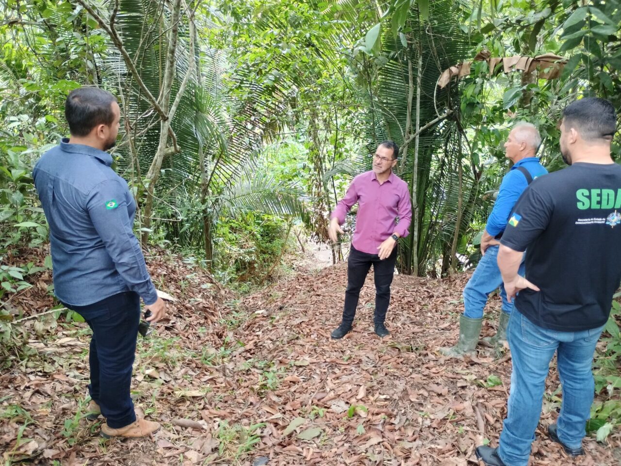 Revitalização de nascente é promovida pelo governo de RO no Parque dos Tanques, em Porto Velho