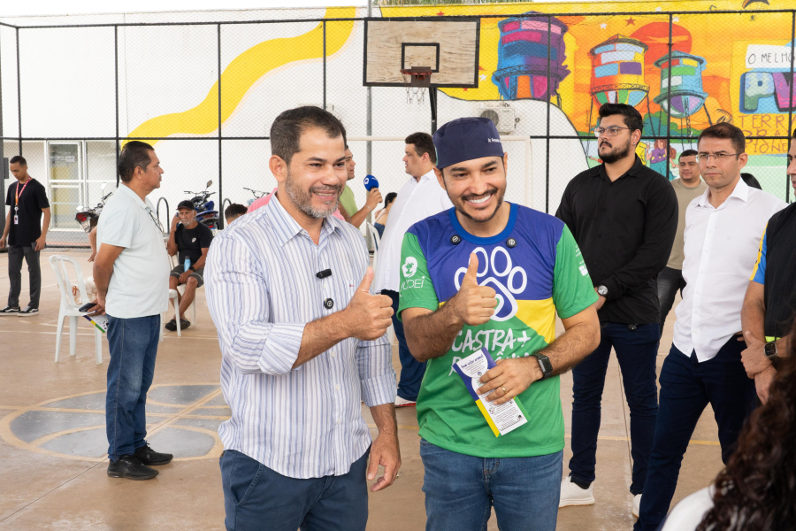 Vereador Nilton Souza participa da ação do programa Castra+ Rondônia em Porto Velho e reforça compromisso com a causa animal